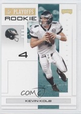 2007 Playoff NFL Playoffs Rookie Gold 273/299 Kevin Kolb #121 0i0