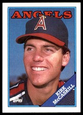 Kirk McCaskill 1988 Topps California Angels MLB READ FREE SHIPPING AutographDen
