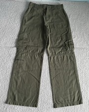 Aeropostale Cargo Pants Women s Sz Medium Green Utility Baggy Loose Y2K Relaxed