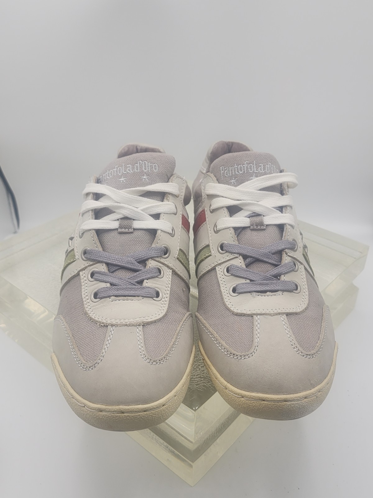 PANTOFOLA D’ORO Pantofola D'Oro Uomo Sneakers casual ispirate al calcio taglia 10 made in Italy