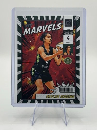 💎 2025 WNBA Panini Donruss - Skylar Diggins #13 Net Marvels - Seattle Storm
