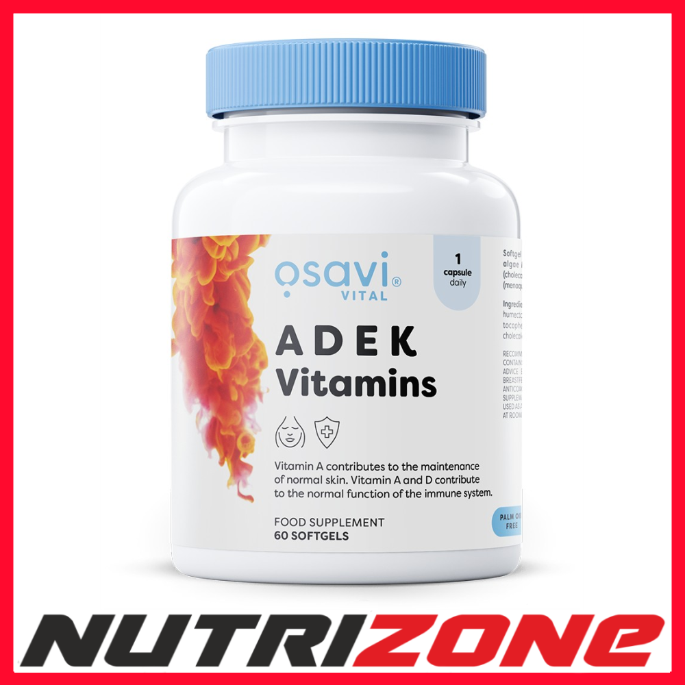 Osavi ADEK Vitamins - 60 softgels