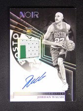 Jordan Walsh 2023-24 Panini Noir #320 RC Rookie Auto Patch 57/99