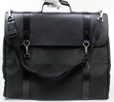 LOUIS VUITTON GIBECIERE TAIGA KLEIDERSACK GARMENT BAG TASCHE KENDALL KEEPALL XL