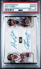 2024 #DACRJ AUSTIN RILEY/CHIPPER JONES 26/35 PSA 10
