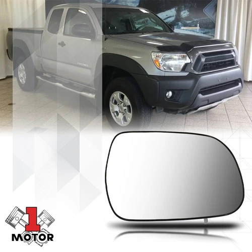 [Right] Passenger Side Mirror Glass Lens Replacement for 05-15 HighLander/Tacoma