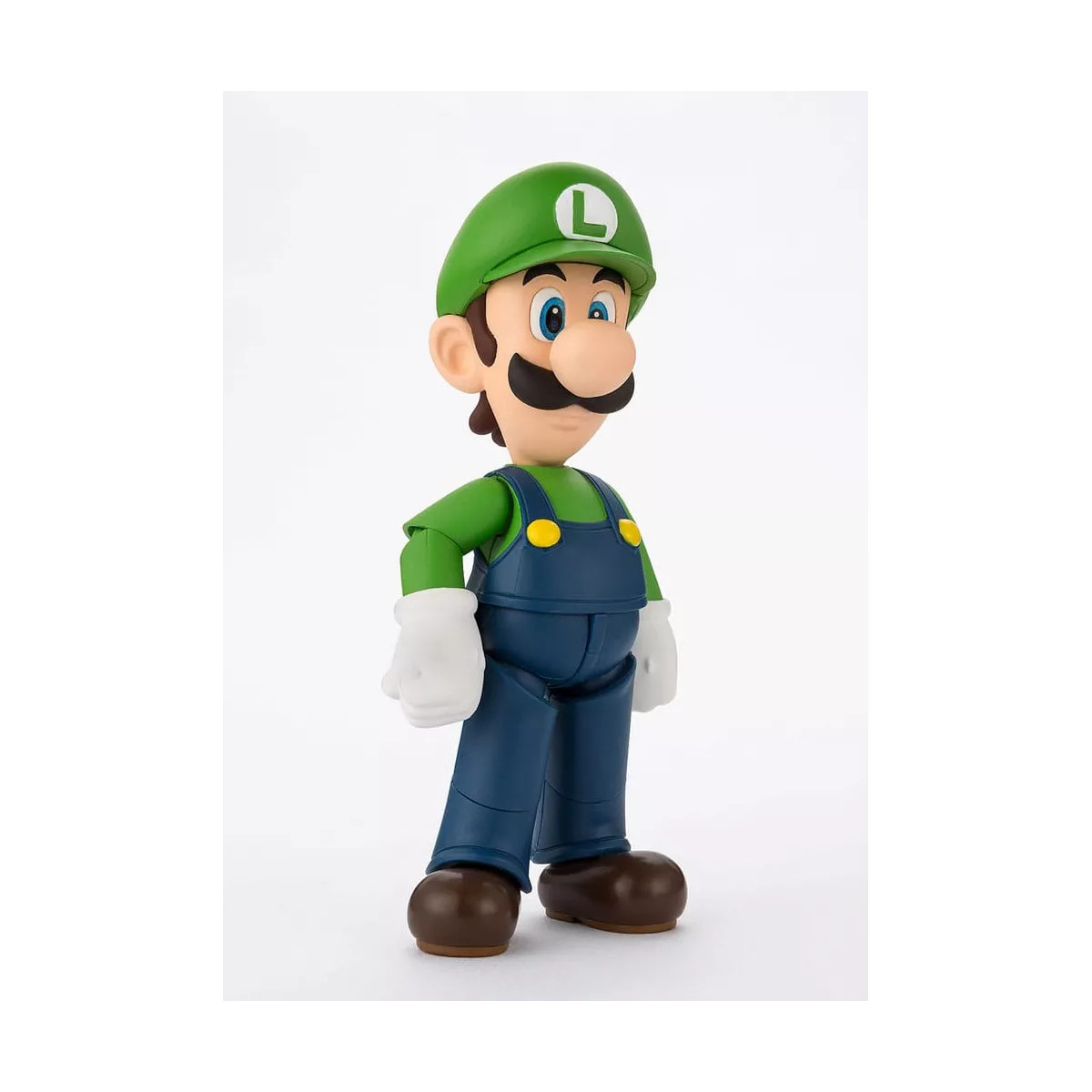 Figurine LUIGI S.H.Figuarts décorative de bureau pour espace gaming de geek Super Mario
