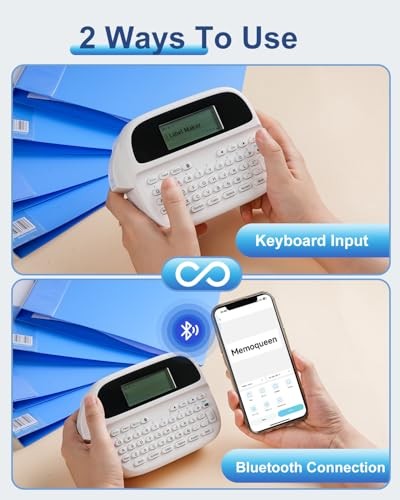 M950 Rechargeable Bluetooth Label Maker with QWERTY Keyboard M950 Rechargeable Bluetooth Label Maker with QWERTY Keyboard