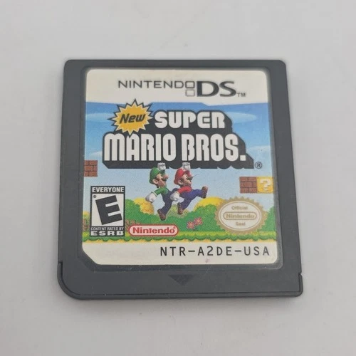 New Super Mario Bros (Nintendo DS, 2006) Authentic - Cartridge Only - Tested