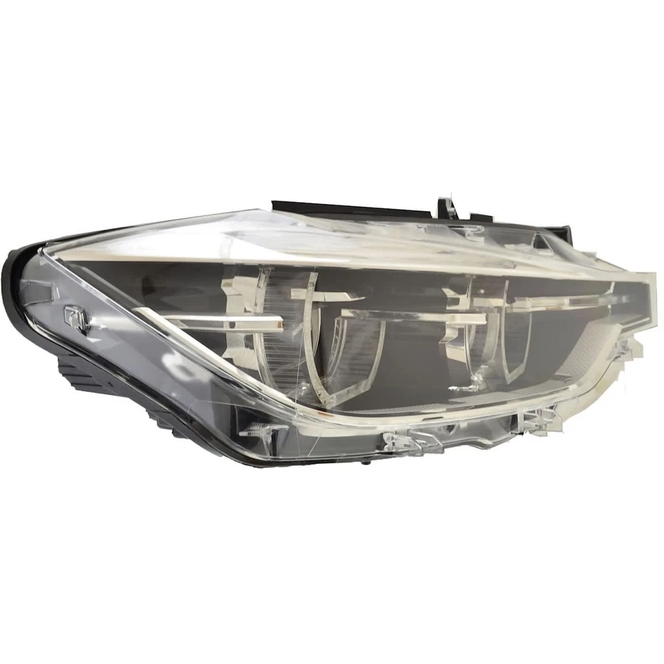 SET-H57012102961 Hella Headlights Lamps Set of 2  Driver & Passenger Side Pair Foto 3 de 4