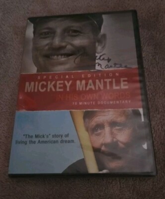 Mickey Mantle : In His Own Words DVD Yankees Baseball Brand NEW!