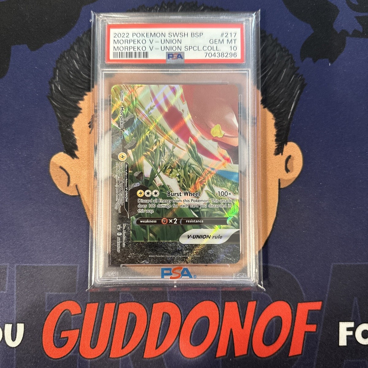 💎PSA 10 GEM MINT 2022 Pokemon Special Collection MORPEKO V-UNION