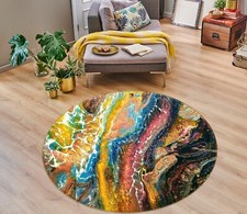 3D Fantasy Charm Colors NBC495307 Game Rug Mat Elegant Photo Carpet Mat Romy