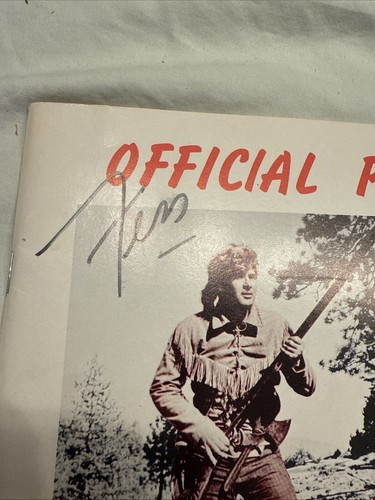 1966 Fort Madison Iowa Tri-state RODEO Program Signed Fess Parker & Rodeo Stars - Picture 2 of 9
