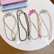 Crossbody Phone Chain Phone Strap Bag Chain Anti-loss Beaded Mobile Phone Chain