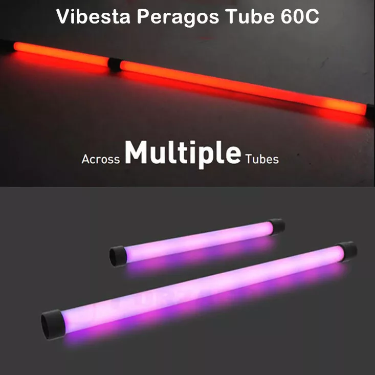 Vibesta Peragos Tube 60C Pixel Multi Color RGBW LED Tube Light