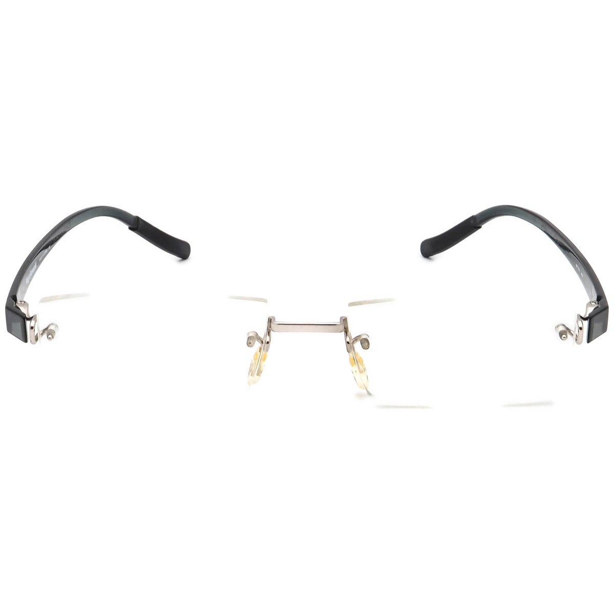 Kazuo Kawasaki Eyeglasses MP 705 #48Titan Silver/Green