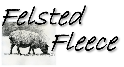 Felsted Fleece: LOCKS of Washed Natural or Dyed British Gotland sheep's wool, UK - Picture 5 of 29