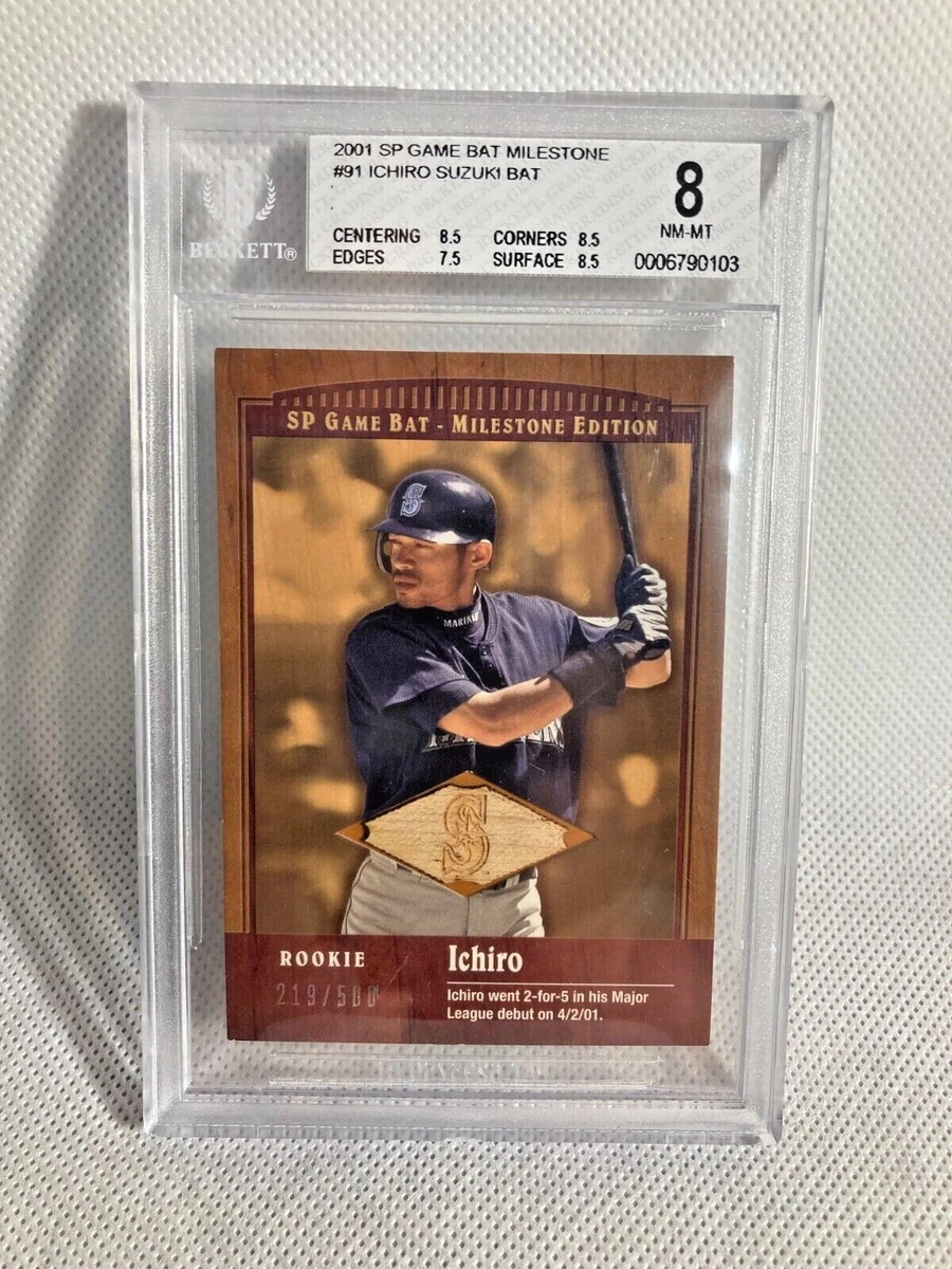 2001 SP Game Bat Edition Milestone - Ichiro Suzuki #91 for sale | eBay
