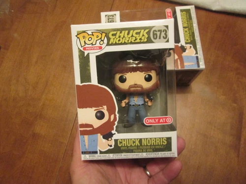 FUNKO POP MOVIES CHUCK NORRIS  # 673 EXCLUSIVE TARGET