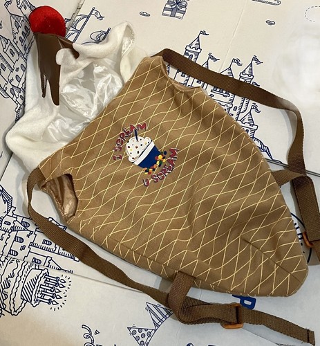 Mochila cono de helado Build A Bear accesorio de peluche grito lácteos reina - Imagen 4 de 24