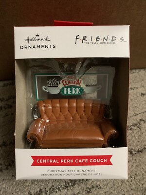 NEW 2021 Hallmark Friends TV Show Central Perk Cafe Couch Tree Ornament  
