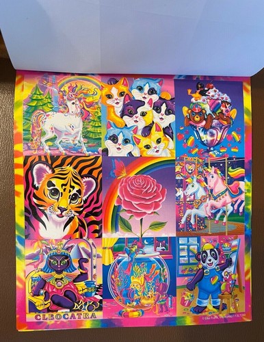 RARE Collectible Lisa Frank Limited Edition Stickers From The Archives Book - Picture 9 of 12