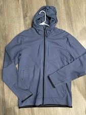 Nike Tech Fleece Lightweight Full Zip Hoodie Blue Size Small