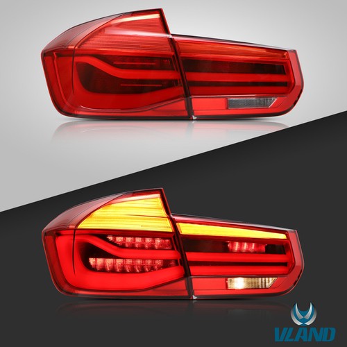LED-Rückleuchten für 2013-2018 BMW 3er F30 F35 F80 Dynamische BlinkerWird Paar - Afbeelding 10 van 12