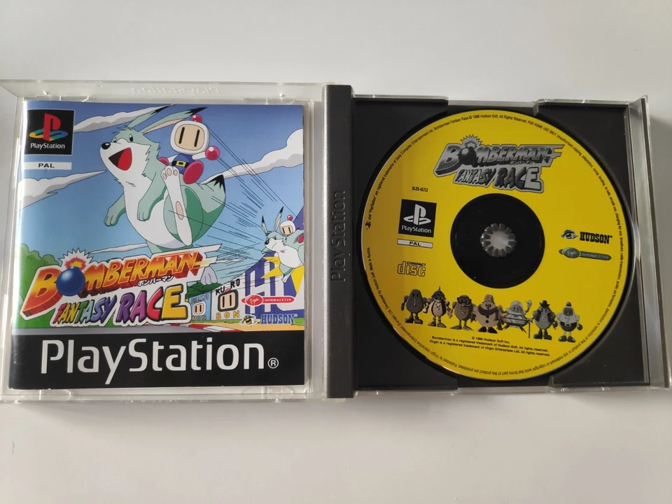 Juego Bomberman Fantasy race ps1 Sony PlayStation pal - Imagen 2 de 4