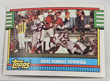 1990 Topps GERALD RIGGS #524 Football Card - Washington Redskins Commanders