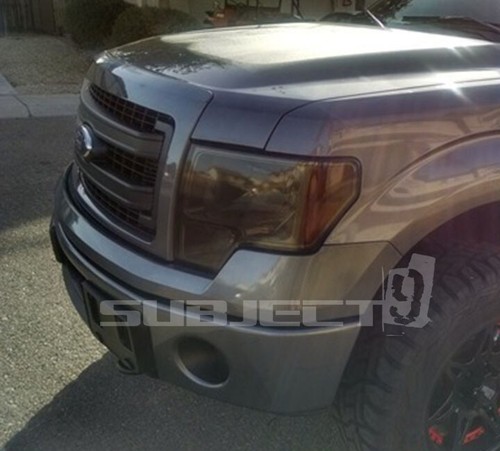 09-14 Ford F-150 COMPLETO Faro + Kit Luz Trasera Tinte Vinilo Ahumado Precortado Cubiertas - Imagen 7 de 10
