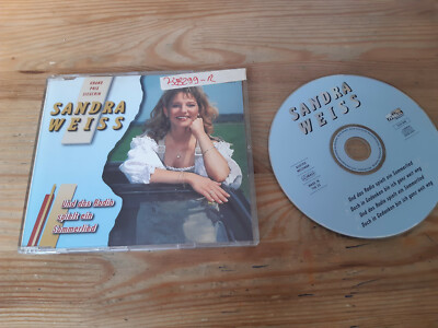 CD Schlager Sandra Weiss - Und das Radio spielt das (4 Song) MCD TYROLIS REC sc