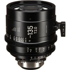 New Sigma High Speed Prime 135mm T2 Cine Lens FF, PL Mount, Feet 