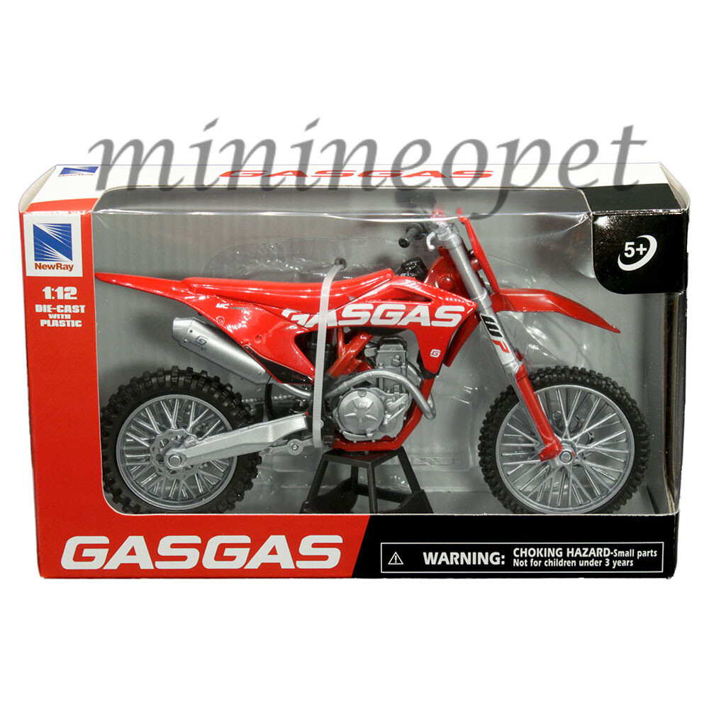 NEW RAY 58293 GASGAS MC 450F DIRT BIKE MOTORCYCLE 1/12 RED