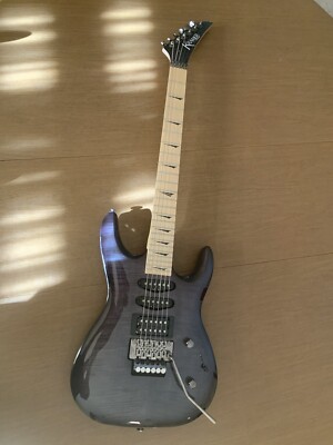 ギター KRAMER STRIKER211 Kramer Striker 211 Custom Electric Guitar Transparent Black