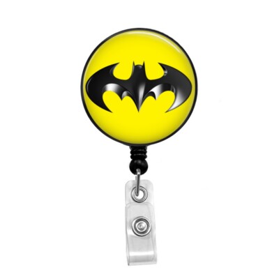 Batman 2 - Retractable Badge Holder - Badge Reel - Lanyards - Stethoscope Tag