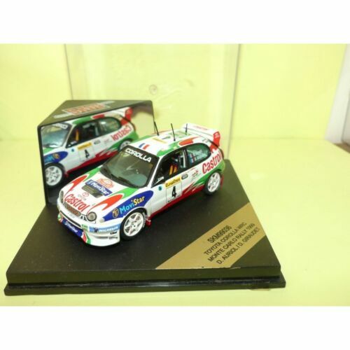 Miniature 1/43 Toyota Corolla Acropolis Rally 1998 #6 Auriol - Vitesse V98202 - Occasion