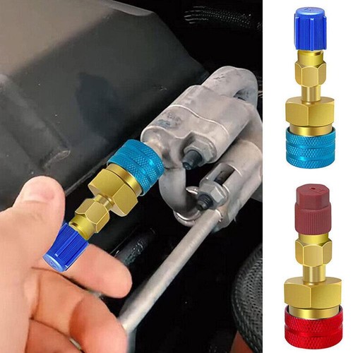 2Pcs R1234YF to R134A Quick Connector Adapters High Quick Connectors L2P9kHUK8I - Picture 9 of 11