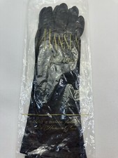VINTAGE HANSEN LADYS LEATHER GLOVES Brown 12  