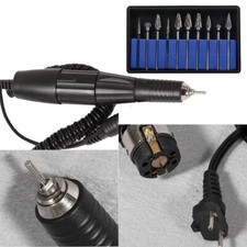 Dental Lab MARATHON Electric Micromotor Polishing Handpiece 35000RPM 35K RPM、Bur