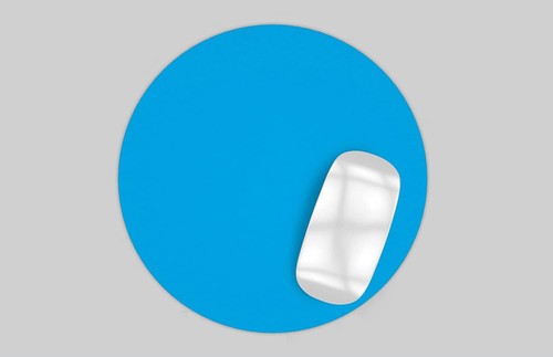 Cuscinetti per mouse circolari a colori solidi 7,5 - Foto 17 di 27