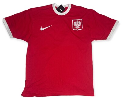 POLSKA/POLAND RED T SHIRT, LARGE size, new/tag, great