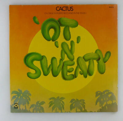 12'' LP Vinyl Cactus On Stage in Puerto Rico and in the Studio - O2094 K24