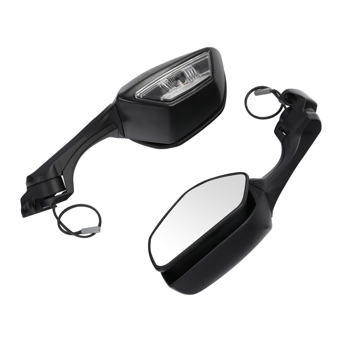 Rear View Side Mirrors Fit For Kawasaki Ninja ZX10R ZX-10R ZX10RR 2021-2024 Rear View Side Mirrors Fit For Kawasaki Ninja ZX10R ZX-10R ZX10RR 2021-2024
