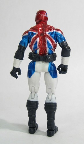 Hasbro 2011 Marvel Captain America TFA Comic Captain Britain 3.75" Figure - Picture 3 of 4