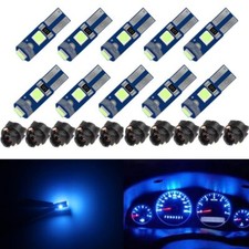10-pack Ice Blue T5 2721 37 74 Wedge Led Bulb Pc74 Twist Sockets Dash Dashboa... 10-pack Ice Blue T5 2721 37 74 Wedge Led Bulb Pc74 Twist Sockets Dash Dashboa...