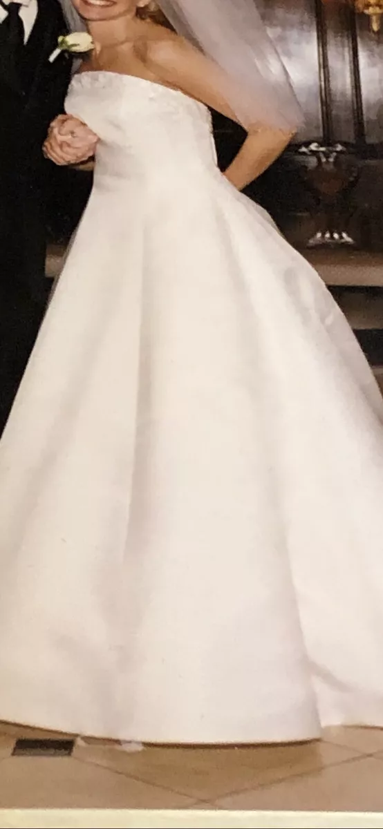 Ebay vera top wang wedding dress