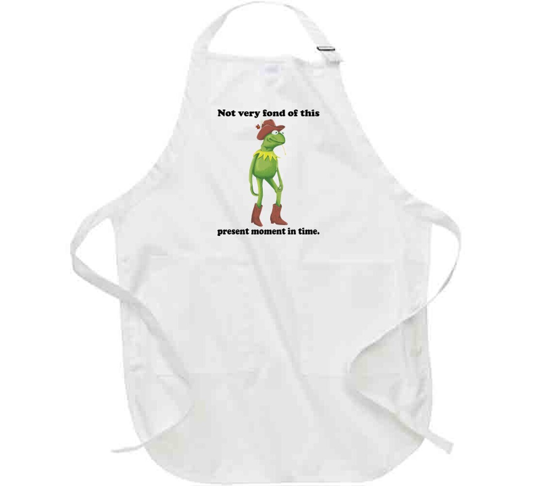 Kermit The Frog Not Very Fond Of This Present Moment In Time Cowboy T Shirt image 2