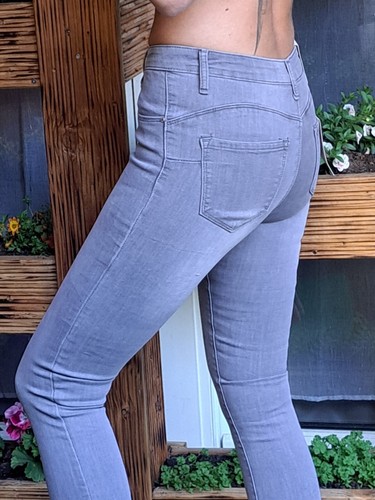 ESTEE BROWN Damen Röhrenjeans Skinny Jeans Push Up Jeans Slim Jeans Elastik XS34 - Bild 6 von 10